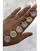 Taşlı Esma-ül Hüsna Kolye