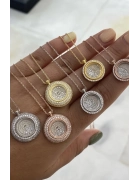 Taşlı Esma-ül Hüsna Kolye