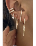 Taşlı İkili Earcuff