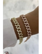 Taşlı Kalın Gurmet Bileklik