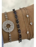 Taşlı Kutup Yıldızı Bileklik