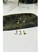 Taşlı Piercing Küpe