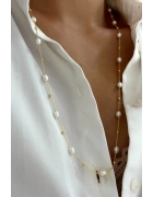 Top Detaylı İnci Zincir