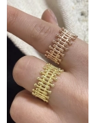 Top Detaylı Yüzük