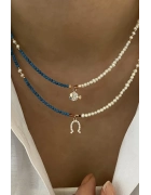 Turkuaz&İnci Figür Kolye