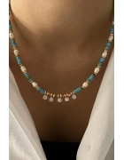 Turkuaz&İnci Tasarım Kolye