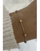 Üç Renkli Dorika Toplu Bileklik