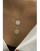 Yaşam Çiçeği Kolye 1.5 cm