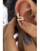 Yılan Earcuff Küpe