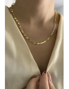 Pullu Kolye Zirkon Detaylı