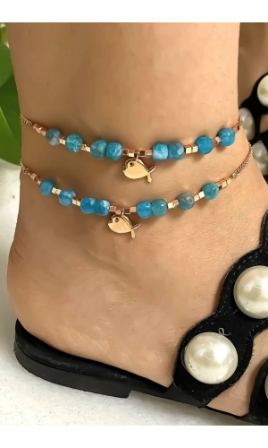 Apatit Taşlı Balık Detaylı Halhal