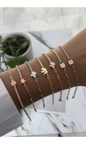 Ataç Zincirli Suyolu Bileklik