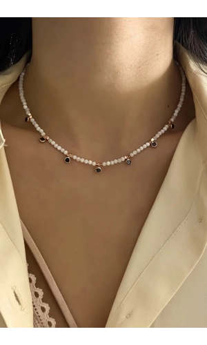 Ay Taşı Nohut Kolye