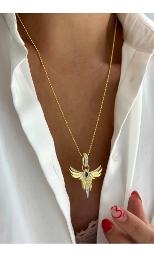 Büyük boy Anka Kolye