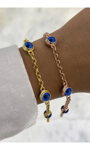 Büyük Göz Boncuklu Bileklik