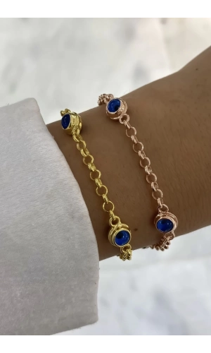 Dört Göz Boncuklu Bileklik