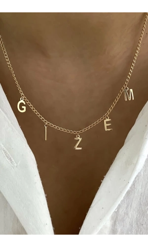 Gurmet Zincirli İsim Kolye