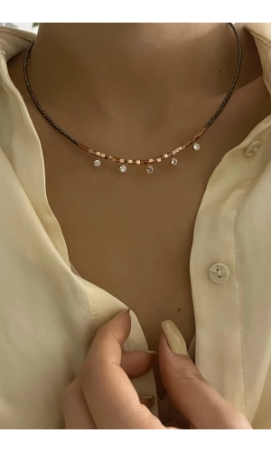 Hematit Taşlı Kolye