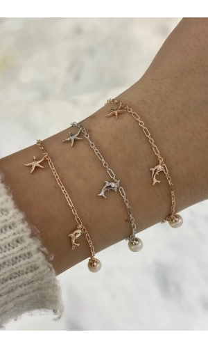 İncili Deniz Bileklik