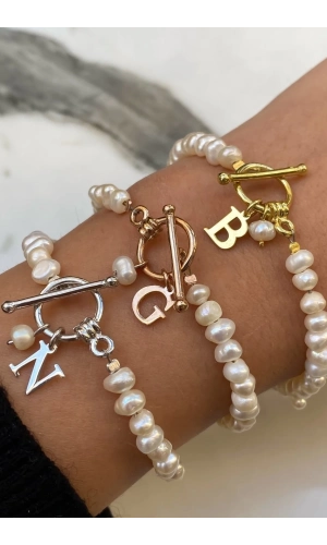 İncili Harf Bileklik