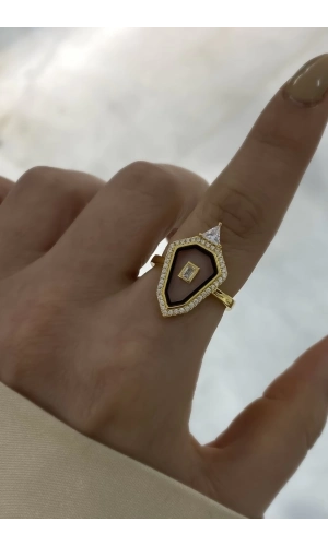 İtalyan Cam Yüzük