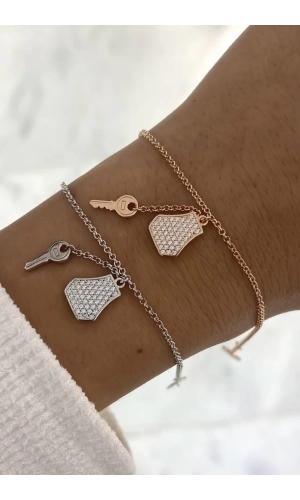 İthal Anahtar Detaylı Bileklik