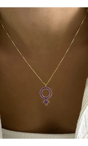Kadın Simgesi Kolye