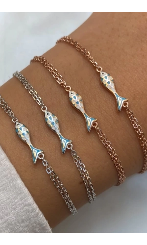 Mineli Balık Bileklik