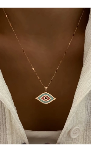 Mineli Göz Kolye