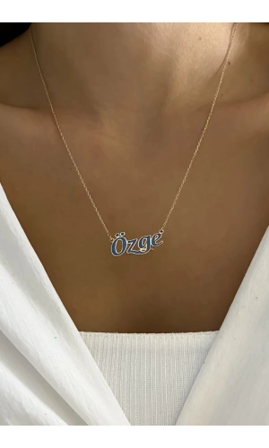 Mineli İsim Kolye