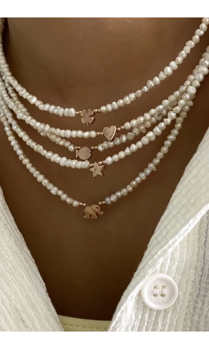 İncili Figür kolye