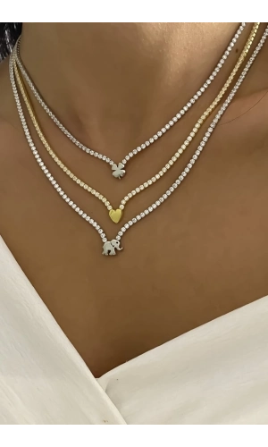 Minimal Detaylı Su Yolu Kolye