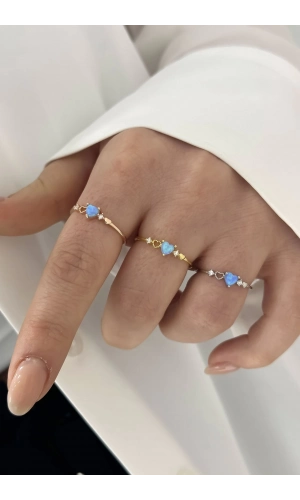 Minimal Kalp Yüzük