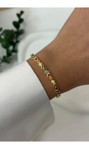 Mix Taşlı Sıvama Suyolu Bileklik