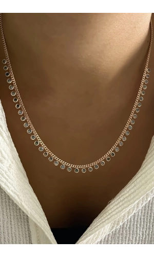 Nohut Kolye Mistik Topaz