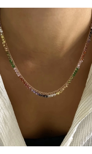 Taş Sallantılı kolye