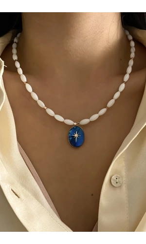 Okyanus Sedefi Kolye