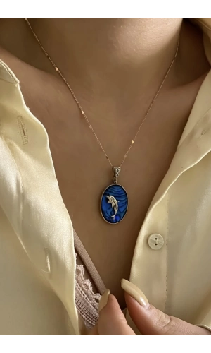 Okyanus Sedefi Yunus Kolye