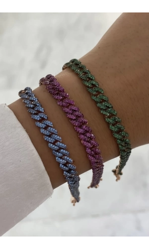 Renkli Taşlı Gurmet Bileklik