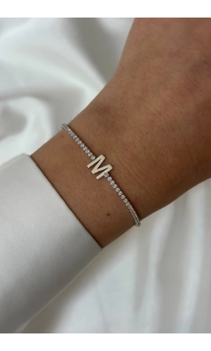 Suyolu Harf Bileklik