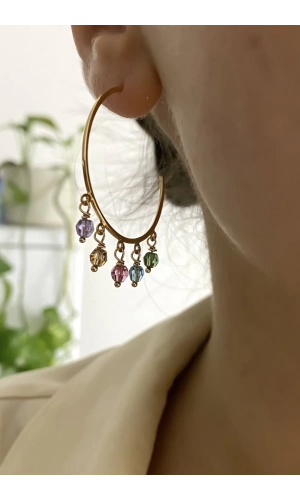 Swarovski Halka Shakira Küpe