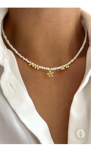 Tasarım İnci Kolye