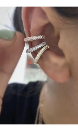 Taşlı Boru Halka Earcuf