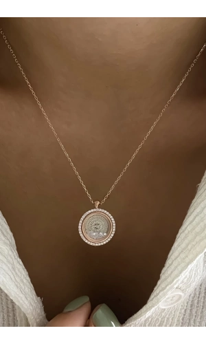 Taşlı Esma-ül Hüsna Kolye