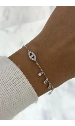 Taşlı Göz Bileklik