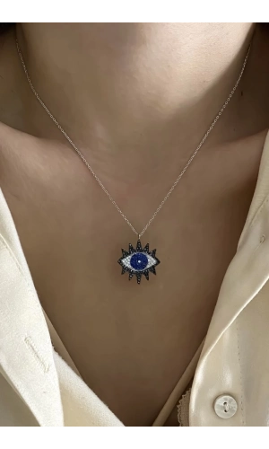 Taşlı Göz Kolye