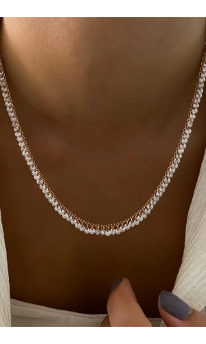 Taş Sallantılı Kolye