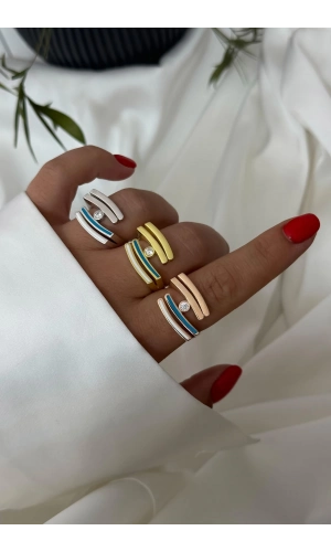 Taşlı Mineli yüzük