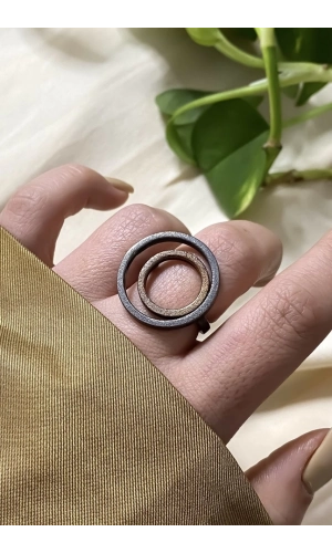 Taşsız el işi yüzük