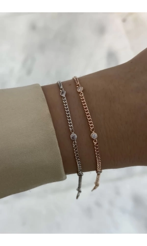 Trend Tek Taş Bileklik